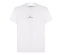 Maison Margiela T-shirt Logo Upside Down Homme Blanc Taille S