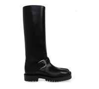 Maison Margiela - Tabi County Knee Bottes - Femme - Chaussures - Noir - Taille: 41 EU