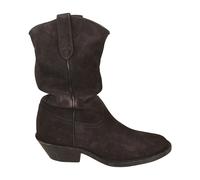 Maison Margiela - Tabi Suede Western Bottes - Femme - Chaussures - Brun - Taille: 35 EU