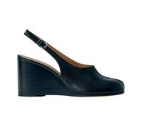 Maison Margiela - Tabi Wedge Slingback - Femme - Chaussures - Noir - Taille: 36 EU