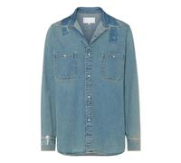 Maison Margiela - Taped Denim Shirt - Homme - Chemises - Bleu - Taille: M