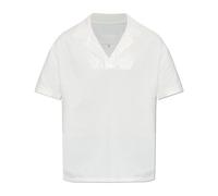 Maison Margiela - Taped Polo - Homme - Tops - Blanc - Taille: S