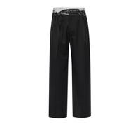 Maison Margiela - Taped Wool Pantalons - Homme - Pantalons - Noir - Taille: M