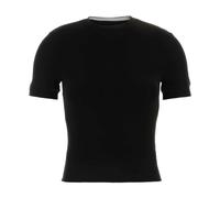 Maison Margiela - Top en jersey - Femme - Tops - Noir - Taille: 38 FR