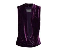 Maison Margiela - Top en velours - Femme - Tops - Violet - Taille: 38 FR