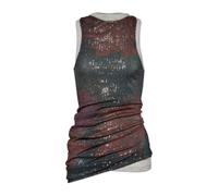 Maison Margiela - Top imprimé drapé - Femme - Tops - Multicolore - Taille: 36 FR