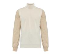 Maison Margiela - Two-Tone Wool Turtleneck - Homme - Pulls - Beige - Taille: XS