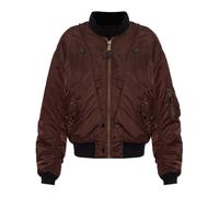 Maison Margiela - Veste Bomber Isolée - Femme - Vestes - Rouge - Taille: 36 FR
