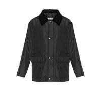 Maison Margiela - Veste de chasse à col en shearling - Homme - Vestes - Noir - Taille: M