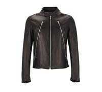 Maison Margiela - Veste en cuir 5-Zip - Homme - Vestes - Noir - Taille: M