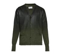 Maison Margiela - Wool Cardigan - Homme - Pulls - Vert - Taille: L