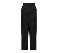 Maison Margiela - Wool Pleated Pantalons - Homme - Pantalons - Noir - Taille: M
