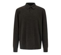 Maison Margiela - Wool Polo - Homme - Pulls - Brun - Taille: L