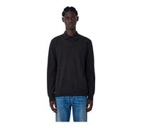 Maison Margiela - Wool Polo - Homme - Tops - Brun - Taille: XL