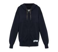 Maison Margiela - Zip-throughs - Femme - Sweatshirts et sweats à capuche - Bleu - Taille: 36 FR