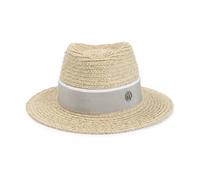 Maison Michel - André Fedora - Femme - Accessoires - Beige - Taille: M