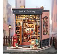 Maison Miniature La Librairie de Jack DIY - 330 pièces et éclairage LED