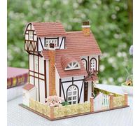 Maison miniature - Maison dans une ferme de tulipes