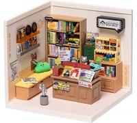 Maison miniature RoboTime Librairie fascinante