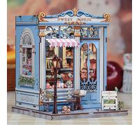 Maison Miniature Sweet Marie DIY - 242 pièces et éclairage LED