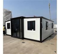 Maison minuscule durable pliable avec assemblage rapide, maison préfabriquée à vendre