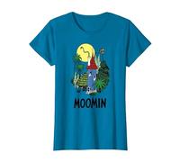 Maison Moomin Moomin T-Shirt, Femme, Saphir, S