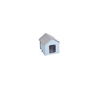 VEVOR Niche chauffante pour chat pliable extérieur avec coussin chauffant Bleu S