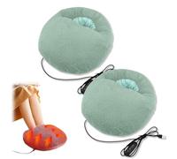 Maison Orbaal ThermoFeet chauffe-pieds électrique coussin chauffant portable ergonomique 3 niveaux température réglables câble 1,5 m réchauffe pieds maison bureau hiver