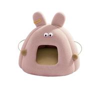 Maison Panier pour Chat Conception Lapin Mignon Anti-Vent Isolante