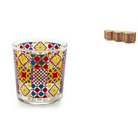 Maison Paquet De 3 Verres Mosaika Décorés Cl. 35