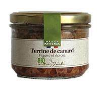 Maison Patignac - Terrine De Canard Aux Figues Et Épices 180G -Vendu Par Unité