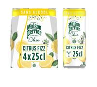MAISON PERRIER Chic Citrus Fizz boite slim pack 4x25cl