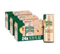 Maison Perrier Forever Lot de 8 boîtes d'eau pétillante aromatisée à la pêche, 3 boîtes de 7,9 ml
