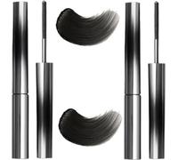 Maison Plaisir Lasha™ - Sublime Vos Cils Toute La Journée, lasha Mascara pour Cils Sont Courts, Clairs ou Droits (2 pièce Noir)