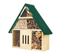 Maison pour Abeilles | Déco de Jardin en Bois Résistant aux Intempéries,Maison de Pollinisateurs Plein Air et Hôtel à Coccinelles | pour Arbre, arrière-Cour, verger, Balcon, terrasse, Cour, Parc,