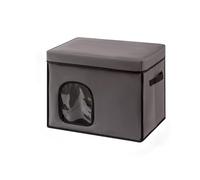 Maison pour chat, design pliable, structure épaisse, fenêtre respirante, parfaite pour les chats pour vivre et se reposer, rangement pratique