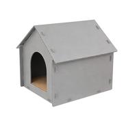 Maison pour Chat d'Extérieur Abri Clos Étanche Avec Tapis Intégré | Abri Pour Chat Pour Chatons Niche Hivernale Terrasse Jardin Patio