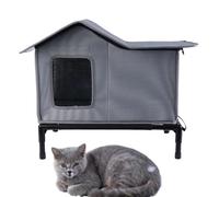 Maison pour Chat d'hiver - Abri Extérieur Imperméable Hiver pour Animaux Domestiques | Abri Chaud pour Animaux D'Extérieur,pour Intérieur Maison Patio Jardin Balcon Garage Lapin Chien