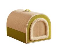 Maison Pour Chat D'Intérieur | Animaux Par Temps Froid | Maison Pour Chat D'Hiver Tapis De Sommeil Pour Chiot | Pour Chaton, Chiot, Races Petites Et Moyennes, Pour Jouer, Se Reposer Et Faire La Sieste