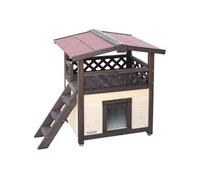 Maison pour chat e térieure 88 57 77 cm 4Seasons Delu e Espace intérieur isol