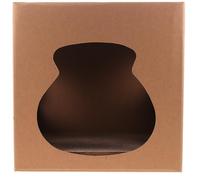 Maison pour Chat en Carton à Griffer, Intérieur pour Chat | Carton Ondulé, Demi-fermé, pour Chaton, Protège les Meubles, Soin des Griffes, Usage Intérieur