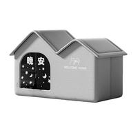 Maison pour chat en plein air : niche pour chaton fermée et pliable, abri imperméable pour animaux de compagnie pour propriétaires de chats, gardiens et amoureux des animaux, idéal pour patio, porche