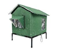 Maison pour Chat Extérieur, Confort Thermique pour Animaux, Grand Refuge pour Animaux en Hiver, pour Jardin Terrasse Randonnée Camping Plage Balcon Extérieur Appartement