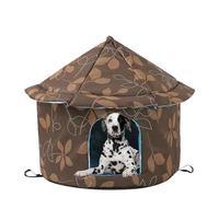 Maison Pour Chat Extérieur Hiver -Niche D'extérieur Pour Chat Facile À Laver Pliable | Tente Abri Chaude Animaux Compagnie | Imperméable Pliable Résistant Aux Intempéries Abri Pour Petit Chien Et Chat