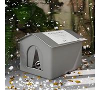 Maison pour Chat Hiver, Niche pour Chat Exterieur isolée Hiver, abri pour Exterieur avec cabane, Niche Chat Exterieur résistante pour Chiens, Chats, Lapins