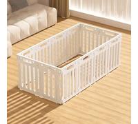 Maison pour Chat Interieur avec Porte, Cage pour Chat Adulte Grand Facile À Assembler et À Nettoyer, Clapier D'intérieur Extra Large for Petits Animaux(140 * 70 * 50cm)