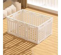 Maison pour Chat Interieur avec Porte, Cage pour Chat Adulte Grand Facile À Assembler et À Nettoyer, Clapier D'intérieur Extra Large for Petits Animaux(105 * 70 * 50cm)