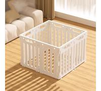 Maison pour Chat Interieur avec Porte, Cage pour Chat Adulte Grand Facile À Assembler et À Nettoyer, Clapier D'intérieur Extra Large for Petits Animaux(70 * 70 * 50cm)