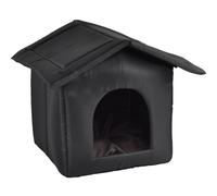 Maison pour chat pour l'extérieur - Maison isolée pour chat pour l'hiver en plein air - Maison isolée pour chat pour l'extérieur - Maison isolée pour chat - Niche de lit chaude pour chat - Eau