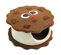 Maison pour chats - Design Cookie Maison intérieure pour chiens - Amovible pour animaux de compagnie, lavable et chaud pour animaux de compagnie qui dorment et se cachent